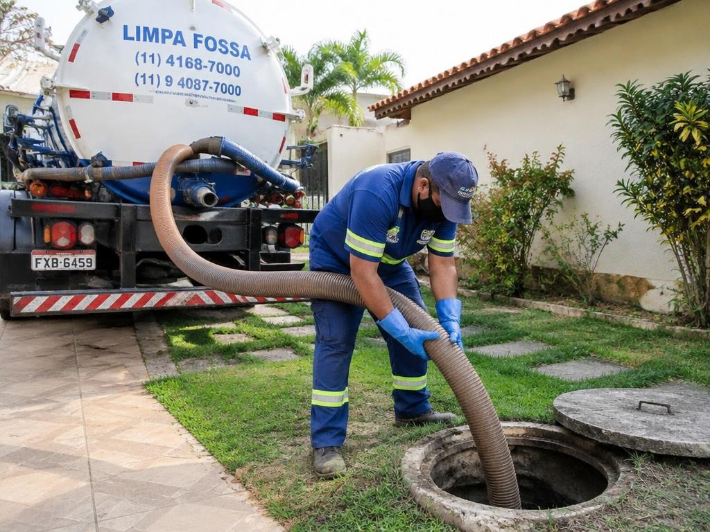 Limpeza de Fossa